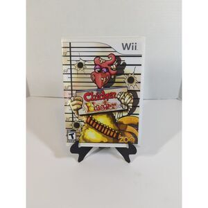 Chicken Blaster‎ Video Game Nintendo Wii - Tested - CIB